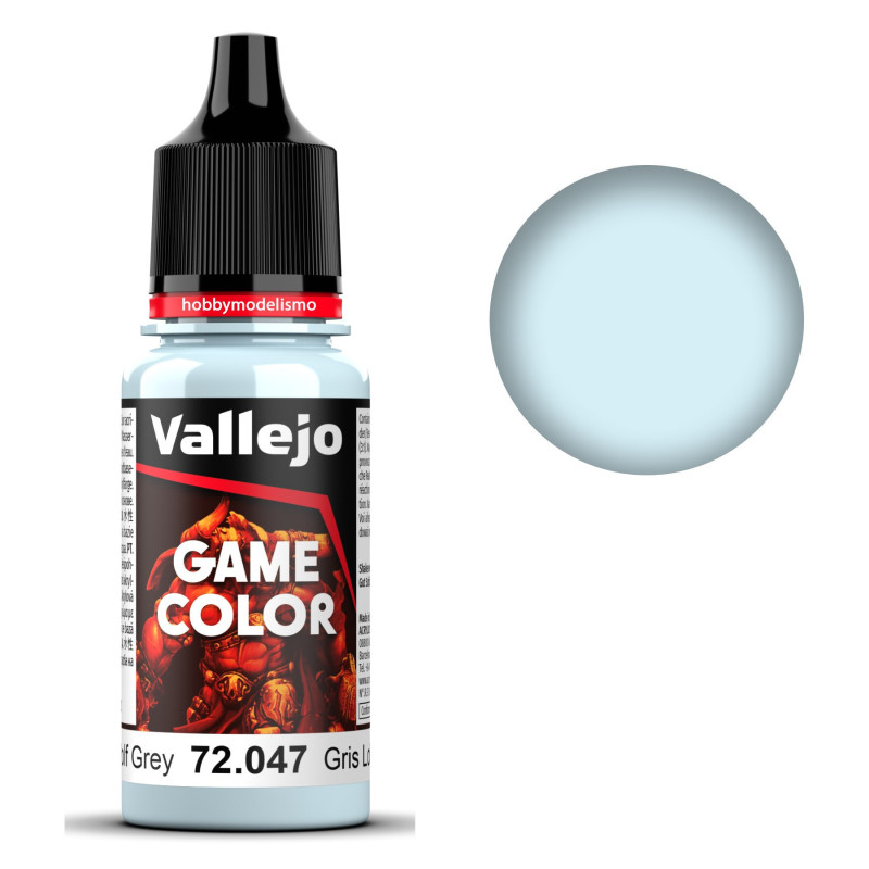 PINTURA ACRILICA GRIS LOBO (18 ml)  - Acrilicos Vallejo 72047