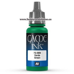 PINTURA ACRILICA TINTA VERDE (17 ml) - Game Color 72089