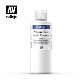 BARNIZ POLIURETANO MATE (200 ml) - Acrilicos Vallejo 27651