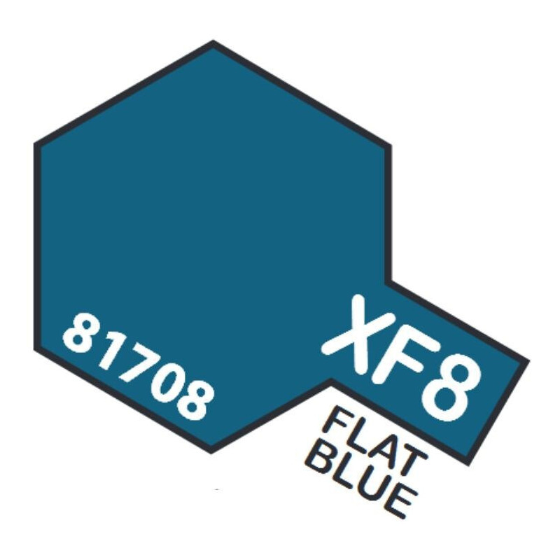 PINTURA ACRILICA AZUL MATE XF-8 (10 ml)