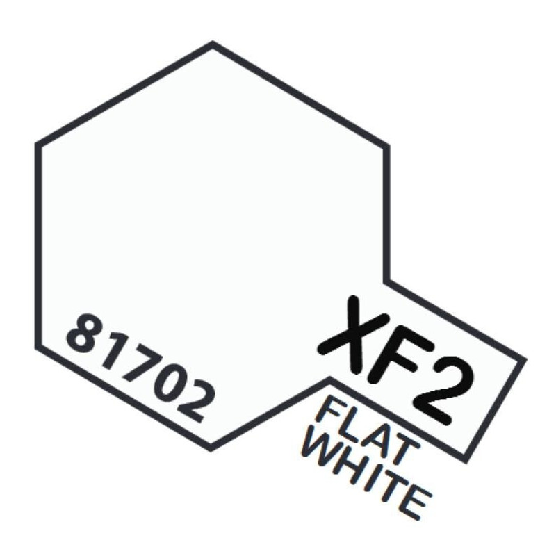 PINTURA ACRILICA BLANCO MATE XF-2 (10 ml)