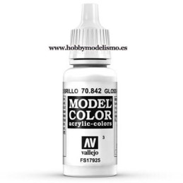 PINTURA ACRILICA BLANCO BRILLO (17 ml) Nº3 FS17925 - VALLEJO MODEL COL