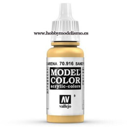 PINTURA ACRILICA AMARILLO ARENA (17 ml) Nº9 FS33696 RAL1002 - VALLEJO