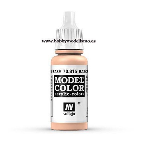 PINTURA ACRILICA CARNE BASE (17 ml) Nº17 VALLEJO MODEL COLOR