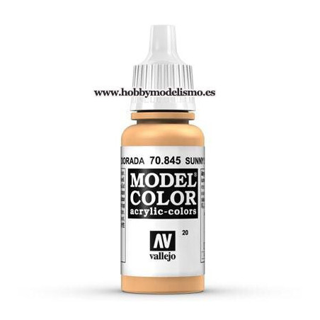 PINTURA ACRILICA CARNE DORADA (17 ml) Nº20  - VALLEJO MODEL COLOR