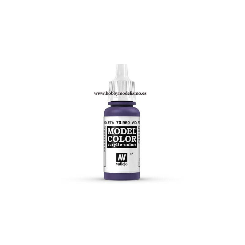 PINTURA ACRILICA VIOLETA (17 ml) Nº47 VALLEJO MODEL COLOR