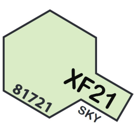 PINTURA ACRILICA CIELO TIPO S MATE XF-21 (10 ml)