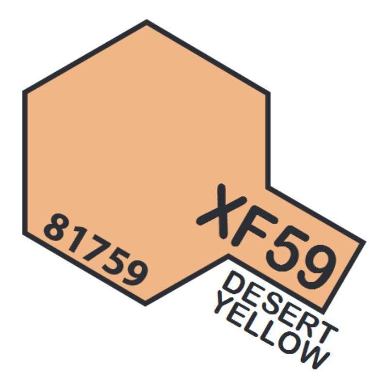 PINTURA ACRILICA AMARILLO DESIERTO MATE XF-59 (10 ml)