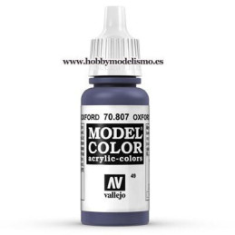 PINTURA ACRILICA AZUL OXFORD (17 ml) Nº49