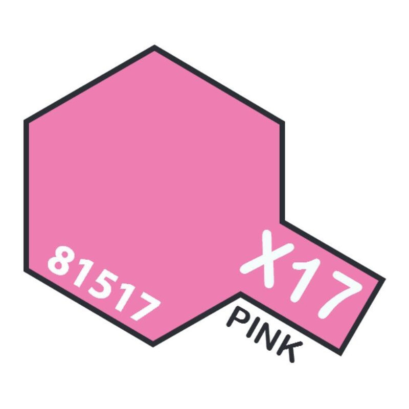 PINTURA ACRILICA ROSA BRILLANTE X-17 (10 ml)