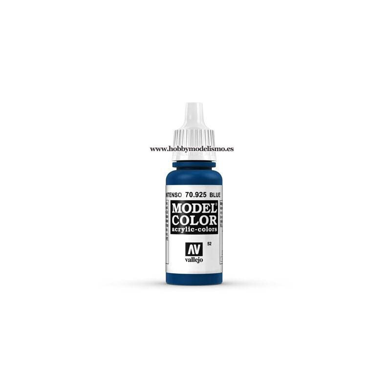 PINTURA ACRILICA AZUL INTENSO (17 ml) Nº52 VALLEJO MODEL COLOR