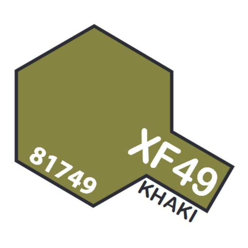 PINTURA ACRILICA KHAKI MATE XF-49 (10 ml)