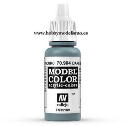 PINTURA ACRILICA GRIS AZUL OSCURO (17 ml)  FS35189 VALLEJO MODEL COLOR