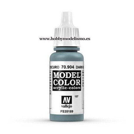 PINTURA ACRILICA GRIS AZUL OSCURO (17 ml)  FS35189 VALLEJO MODEL COLOR