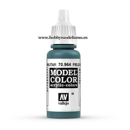 AZUL MILITAR (17 ml) Nº58 VALLEJO MODEL COLOR