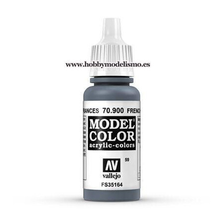 PINTURA ACRILICA AZUL FRANCES (17 ml) Nº59 VALLEJO MODEL COLOR