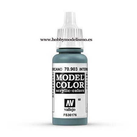 PINTURA ACRILICA AZUL AMERICANO (17 ml) Nº60  VALLEJO MODEL COLOR