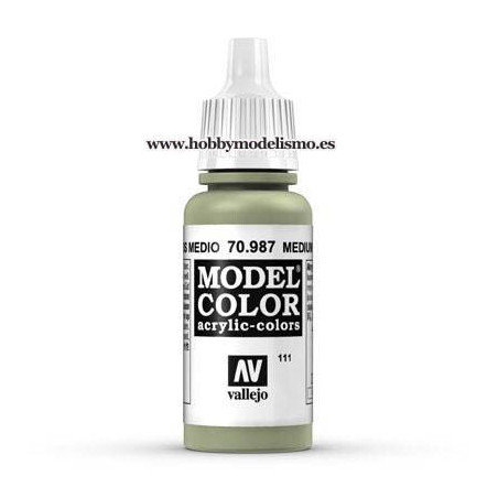 GRIS MEDIO (17 ml) Nº111 VALLEJO MODEL COLOR