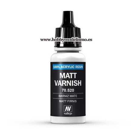 PINTURA ACRILICA BARNIZ MATE (17 ml) Nº192