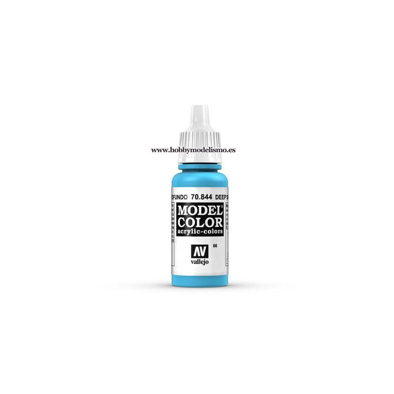 PINTURA ACRILICA AZUL PROFUNDO (17 ml) Nº66 VALLEJO MODEL COLOR