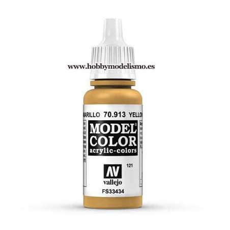 PINTURA ACRILICA OCRE AMARILLO (17 ml) FS33434 VALLEJO MODEL COLOR