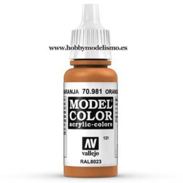 MARRON NARANJA (17 ml) Nº131 VALLEJO MODEL COLOR