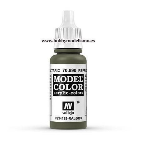 PINTURA ACRILICA VERDE REFRACTARIO (17 ml) Nº90 FS34129 RAL6003