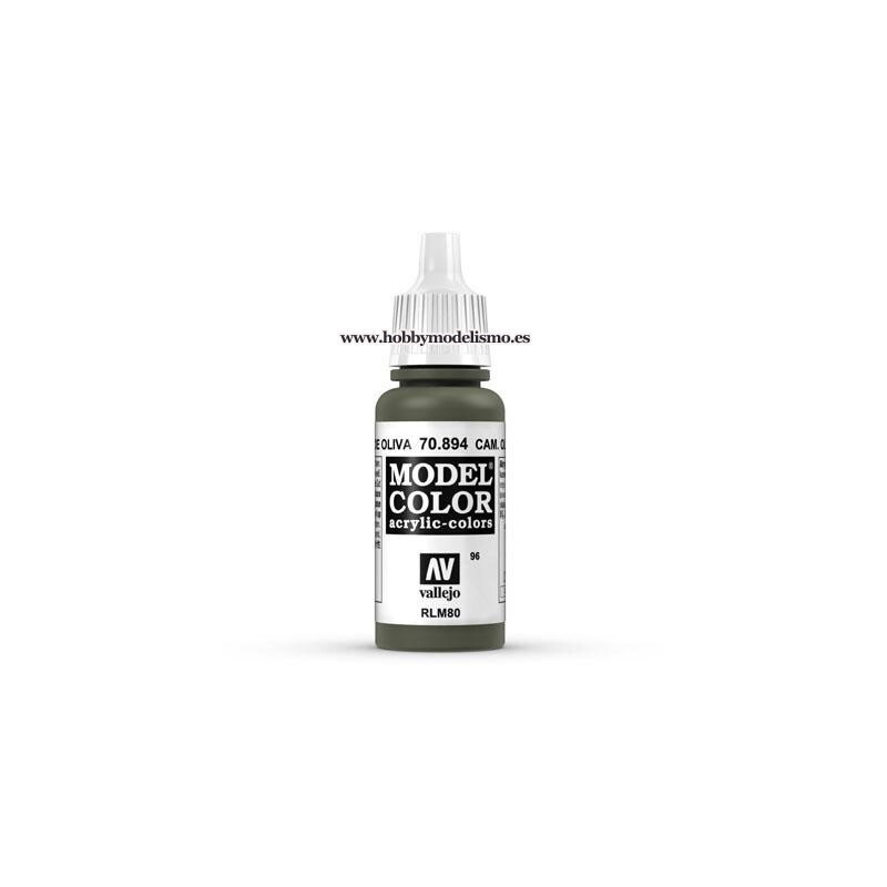 PINTURA ACRILICA VERDE RUSO (17 ml) PANZER SERIES VALLEJO MODEL COLOR