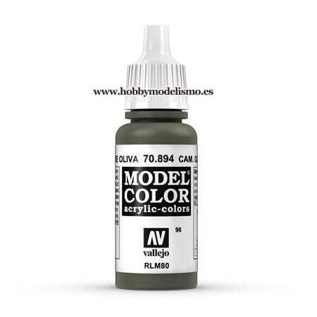 PINTURA ACRILICA VERDE RUSO (17 ml) PANZER SERIES VALLEJO MODEL COLOR