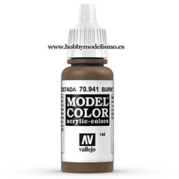 PINTURA ACRILICA SOMBRA TOSTADA (17 ml) Nº148 VALLEJO MODEL COLOR