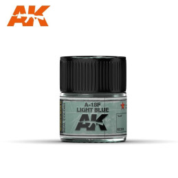 PINTURA REAL COLORS A-18f LIGHT GREY-BLUE (10 ml) - AK RC311