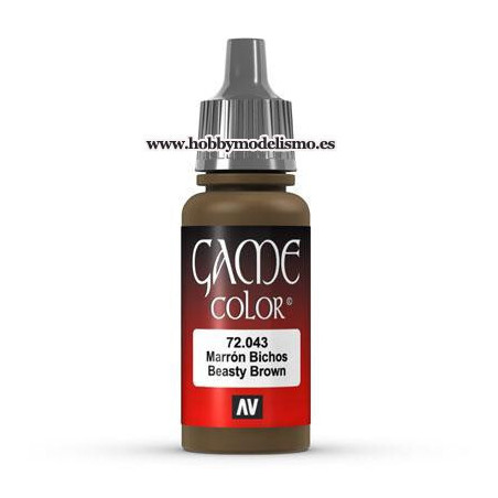 PINTURA ACRILICA MARRON BICHOS (17 ml)