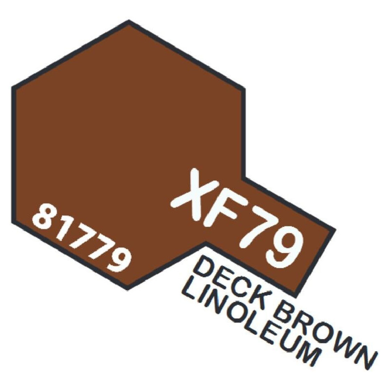 PINTURA ACRILICA MARRO CUBIERTA LINOLEO MATE XF-79 (10 ml)