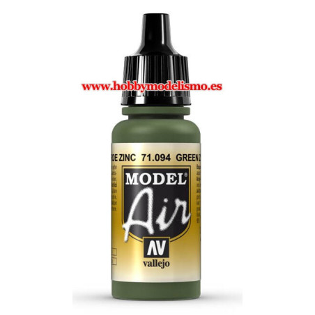 PINTURA ACRILICA VERDE ZINC (17 ml)