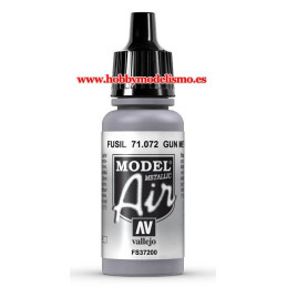 PINTURA ACRILICA GUN METAL (17 ml)