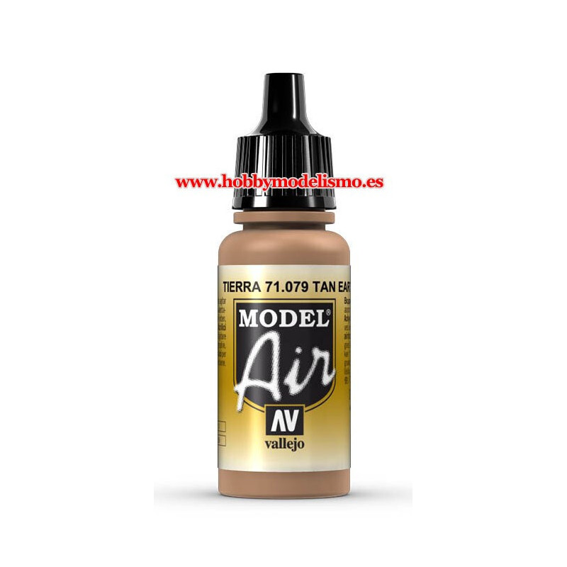 PINTURA ACRILICA TIERRA (17 ml)   acrilicos vallejo modelair