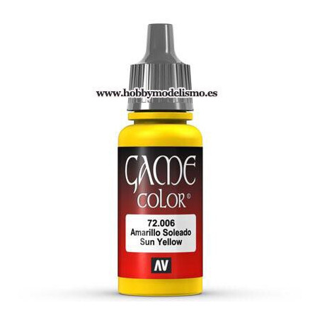 PINTURA ACRILICA AMARILLO SOLEADO (17 ml)