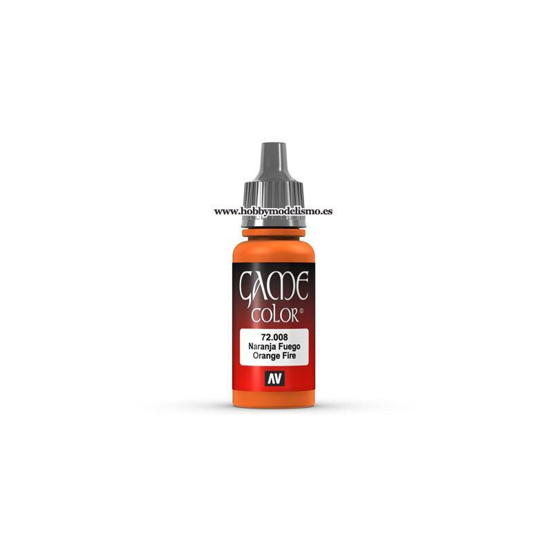 PINTURA ACRILICA NARANJA FUEGO (17 ml)