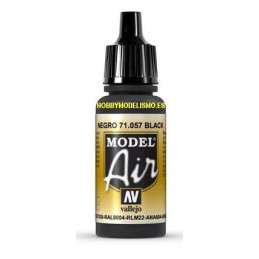 PINTURA ACRILICA NEGRO (17 ml)