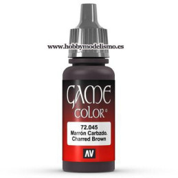 PINTURA ACRILICA MARRON CARBONIZADO (17 ml)