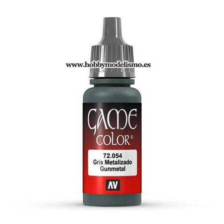 PINTURA ACRILICA GRIS METALIZADO (17 ml)