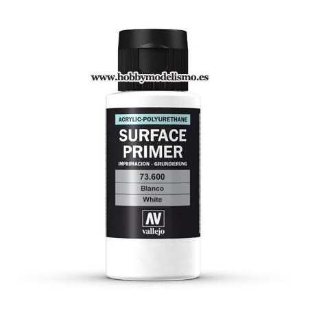 SURFACE PRIMER: BLANCO (60 ml) IMPRIMACION ACRILICA-POLIURETANO 60ml