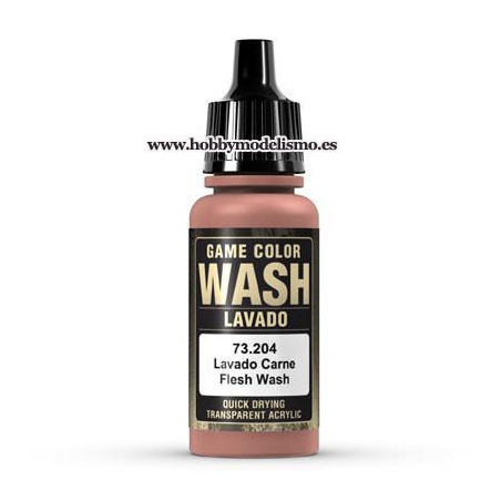 PINTURA ACRILICA LAVADO CARNE (17 ml) vallejo-game-color