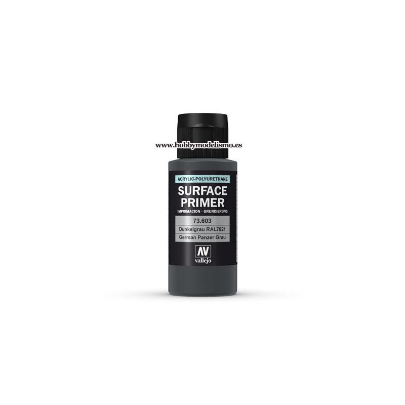 SURFACE PRIMER: GRIS PANZER RAL 7021 (60 ml)