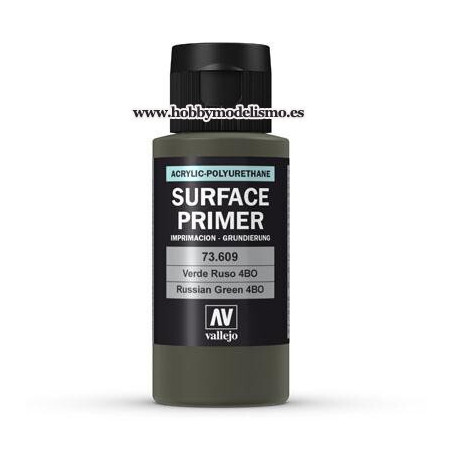 SURFACE PRIMER: VERDE RUSO 4BO (60 ml) vallejo imprimacion acrilica