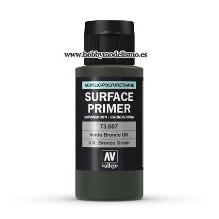 SURFACE PRIMER: VERDE BRONCE U.K. (60 ml) vallejo imprimacion acrilica