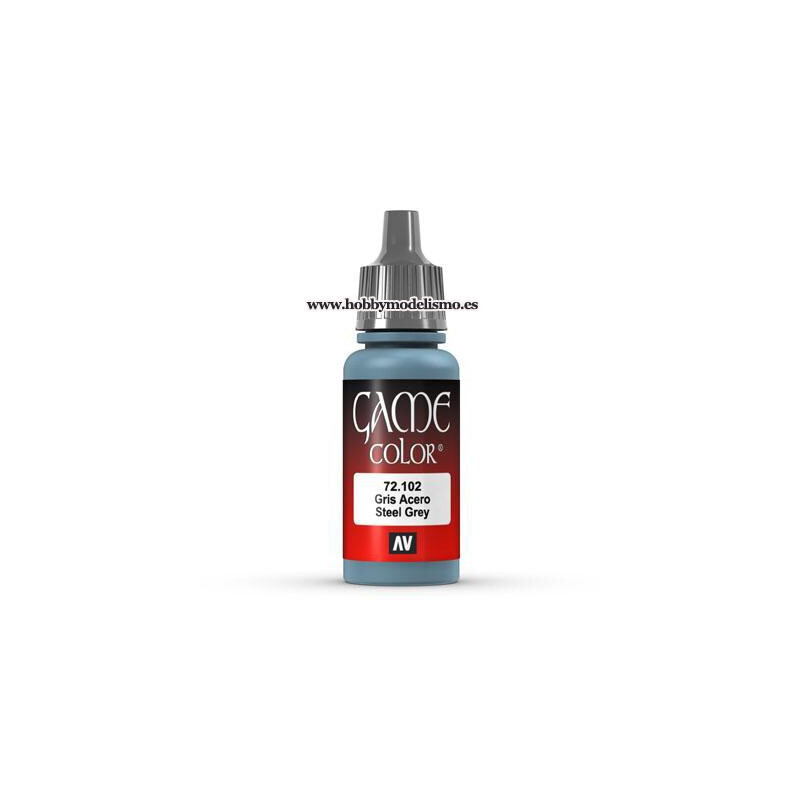 PINTURA ACRILICA GRIS ACERO (17 ml)