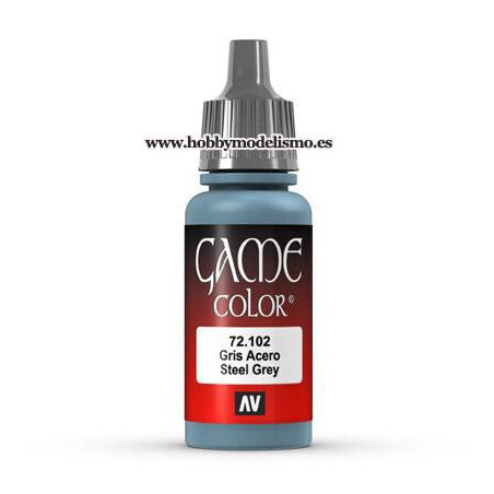 PINTURA ACRILICA GRIS ACERO (17 ml)