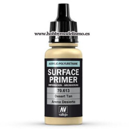 SURFACE PRIMER CAMUFLAJE DESIERTO (17ml)  IMPRIMACION ACRILICA VALLEJO