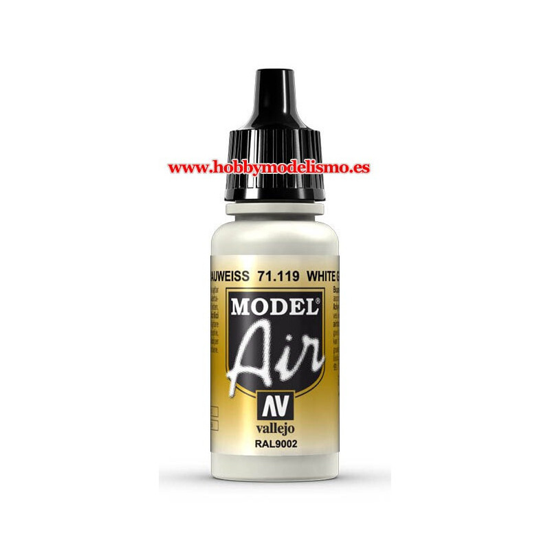 PINTURA ACRILICA GRAUWREISS RAL9002 (17 ml) acrilicos vallejo modelair